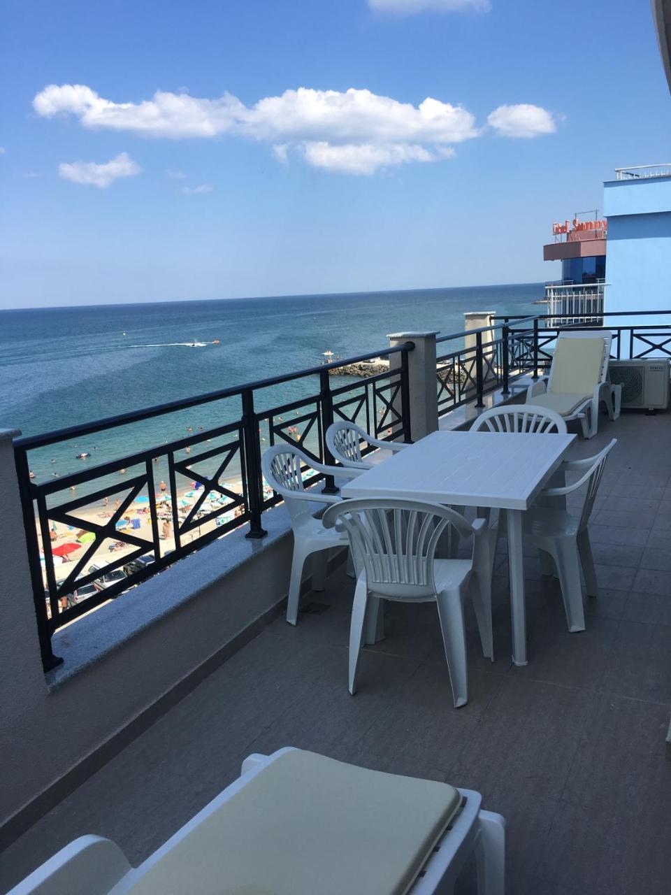 Appartement Golden Sea View Penthouse à Pomorie Extérieur photo